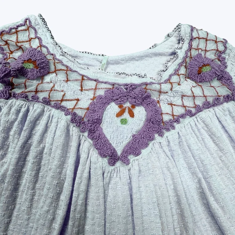 Free People Lavender Bloiuse Size Small‎ Beautiful